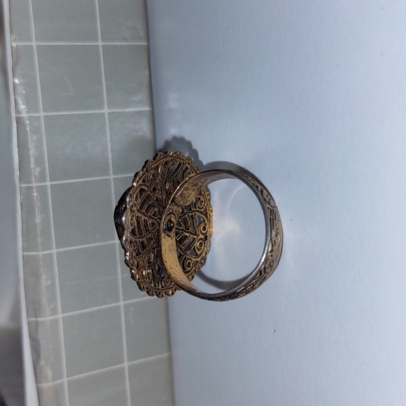 Victorian Black Faced Cameo Pendant + FREE Ring - Picture 15 of 17